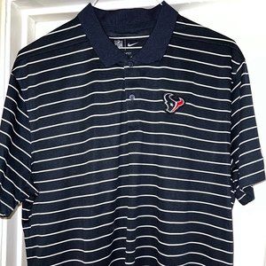 Houston Texans Navy XL Nike Polo